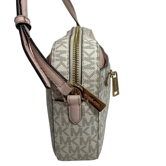 Michael Kors Jet Set East West Signature Saffiano Leather Crossbody Bag - Picture 4 of 15